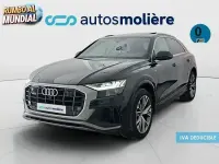 Usado Audi Q8 S-line plus 381 CV (280 kW) 2021 Negro SUV