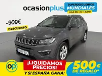 Usado Jeep Compass Longitude 140 CV (102 kW) 2019 Gris SUV