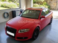 Usado Audi A4 140 CV (102 kW) 2006 Rojo Berlina