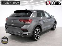 Usado VW T-Roc R-line 150 CV (110 kW) 2022 Gris / plata SUV