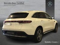 Usado Mercedes EQC400 AMG line 300 kW (408 CV) 2021 Blanco polar SUV