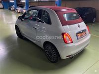 Usado Fiat 500C Lounge 69 CV (50 kW) 2017 Blanco Descapotable