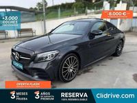 Usado Mercedes C200 184 CV (135 kW) 2019 Gris Coupe