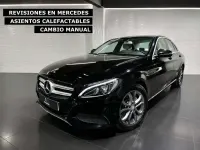 Usado Mercedes C180 156 CV (114 kW) 2017 Negro Berlina
