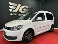 Usado VW Caddy Comfortline 102 CV (75 kW) 2014 Blanco Monovolumen