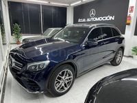 Usado Mercedes GLC220 170 CV (125 kW) 2018 Azul SUV