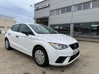 Usado Seat Ibiza Reference 95 CV (69 kW) 2018 Blanco Berlina