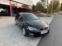 Usado Seat Leon FR 150 CV (110 kW) 2015 Negro Berlina