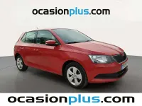 Usado Skoda Fabia Ambition 75 CV (55 kW) 2016 Rojo