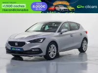 Usado Seat Leon Style 110 CV (80 kW) 2022 Gris Berlina