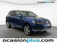 Usado VW Touareg R-line 204 CV (150 kW) 2016 Azul SUV
