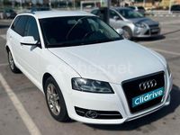 Usado Audi A3 Ambition 105 CV (77 kW) 2012 Blanco Berlina