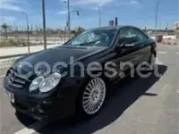 Usado Mercedes CLK220 150 CV (110 kW) 2007 Negro Coupe