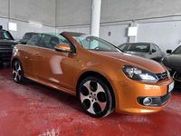 Usado VW Golf Cabriolet 150 CV (110 kW) 2016 Naranja Descapotable