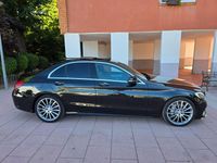 Usado Mercedes C220 170 CV (125 kW) 2017 Negro Berlina