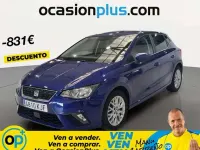 Usado Seat Ibiza Style 95 CV (69 kW) 2018 Azul Utilitario