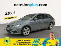 Usado Seat Leon FR 150 CV (110 kW) 2017 Gris Familiar