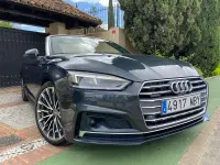 Usado Audi A5 Cabriolet S-Line 252 CV (185 kW) 2018 Azul Descapotable