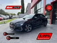 Usado Audi A3 S-Line 150 CV (110 kW) 2022 Negro Berlina