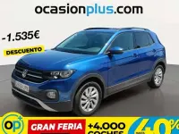 Usado VW T-Roc Advance 110 CV (80 kW) 2021 Azul SUV
