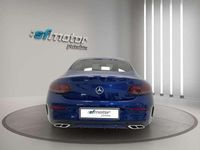 Usado Mercedes C250 AMG line 204 CV (150 kW) 2016 Azul Coupe