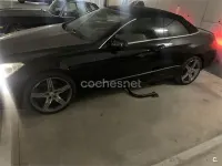 Usado Mercedes E350 258 CV (189 kW) 2016 Negro Descapotable