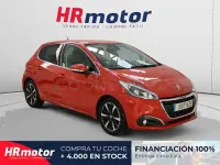 Usado Peugeot 208 99 CV (72 kW) 2019 Naranja Utilitario