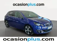 Usado Peugeot 308 GT-line 131 CV (96 kW) 2015 Azul Utilitario