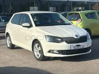 Usado Skoda Fabia Ambition 75 CV (55 kW) 2016 Blanco Berlina