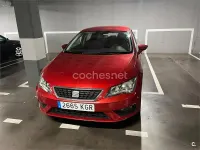 Usado Seat Leon Reference 110 CV (80 kW) 2018 Rojo Berlina