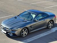 Usado Mercedes SL400 367 CV (269 kW) 2018 Gris / plata Descapotable
