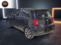 Usado Nissan Micra Tekna 90 CV (66 kW) 2017 Negro Utilitario