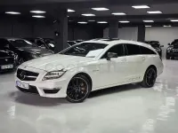 Usado Mercedes CLS63 AMG Shooting Brake AMG 585 CV (430 kW) 2014 Blanco Familiar