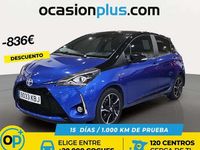 Usado Toyota Yaris Hybrid 99 CV (72 kW) 2017 Azul Utilitario