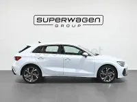 Usado Audi A3 S-Line 204 CV (150 kW) 2025 Blanco Berlina