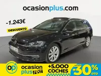 Usado VW Golf VII Sportline 150 HP (110 kW) 2017 Preto Carrinha