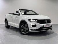 Usado VW T-Roc R-line 150 CV (110 kW) 2021 Blanco SUV