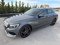 Usado Mercedes C200 136 CV (100 kW) 2019 Gris / plata Berlina