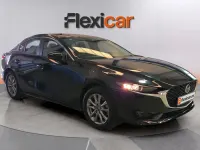 Usado Mazda 3 Prime-Line 140 CV (102 kW) 2025 Negro Berlina