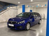 Usado Peugeot 308 SW Style 100 CV (73 kW) 2019 Azul Familiar