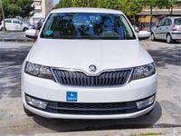 Usado Skoda Rapid Active 86 CV (63 kW) 2014 Blanco Utilitario