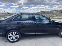 Usado Mercedes C250 Avantgarde 204 CV (150 kW) 2010 Negro Berlina