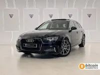 Usado Audi A4 S-Line 272 CV (200 kW) 2018 Negro Familiar