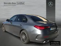 Usado Mercedes C220 AMG line 200 CV (147 kW) 2025 Gris selenita Berlina
