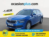 Usado Skoda Kamiq Ambition 110 CV (80 kW) 2022 Azul SUV