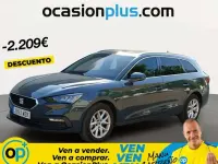 Usado Seat Leon ST Style 116 CV (85 kW) 2025 Azul Familiar