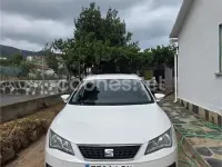 Usado Seat Leon ST Style 115 CV (84 kW) 2019 Blanco Familiar