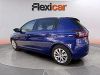 Usado Peugeot 308 Style 131 CV (96 kW) 2020 Azul Utilitario