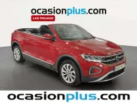 Usado VW T-Roc Cabriolet Style 110 CV (80 kW) 2022 Rojo Descapotable