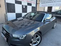 Usado Audi A5 Cabriolet S-Line 150 CV (110 kW) 2014 Gris / plata Descapotable
